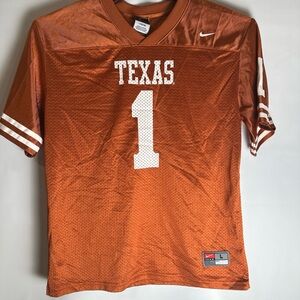 Nike Orange Texas #1 Football Jersey